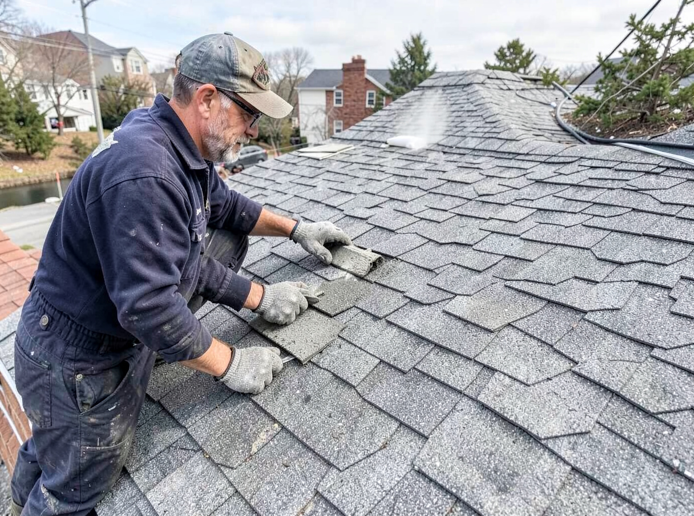 Asphalt Shingle Roof Replacement in Johnson City