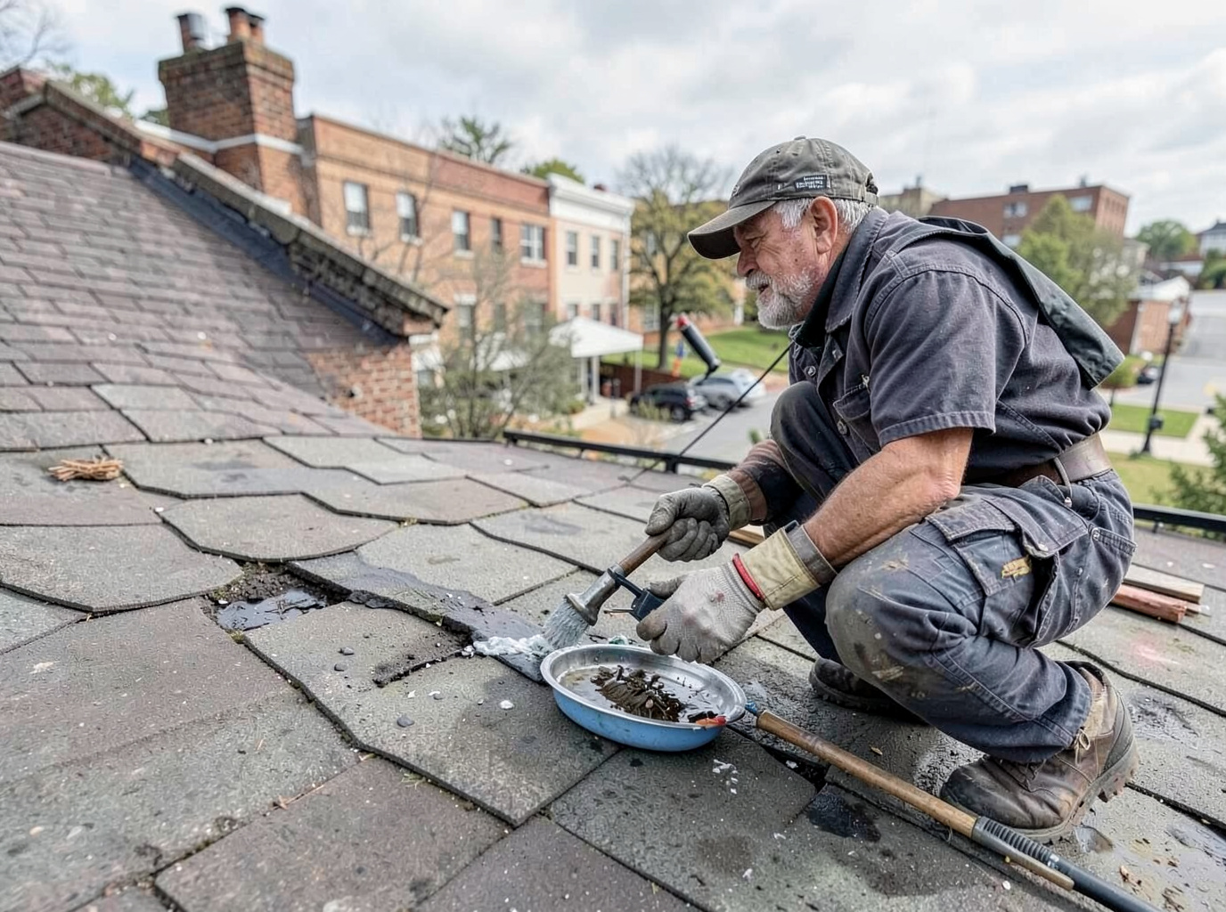 Emergency Roof Leak Repair in Johnson City